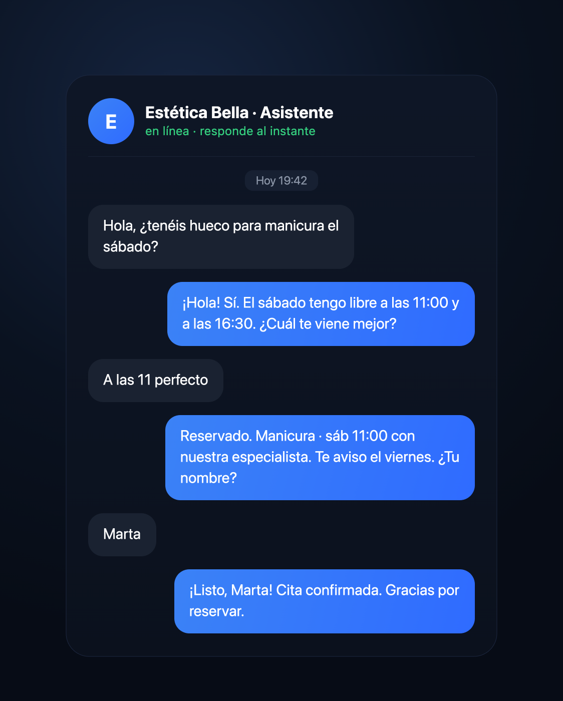 orbytia_agenteIA_499x571 Asistente de IA por WhatsApp respondiendo y reservando citas